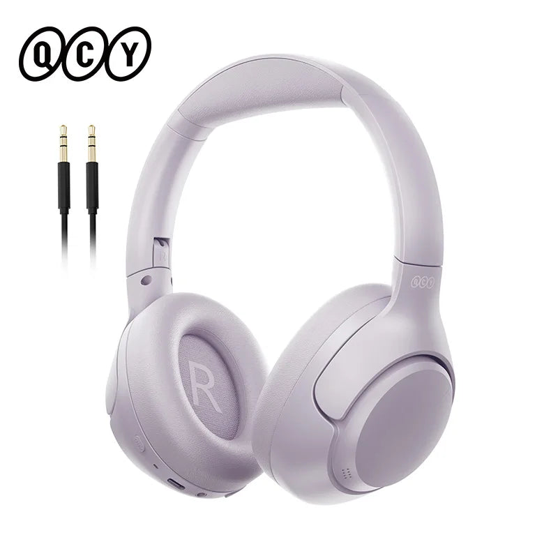 QCY H3 Wireless Headphones With Active Noise Cancellation Bluetooth 5.4