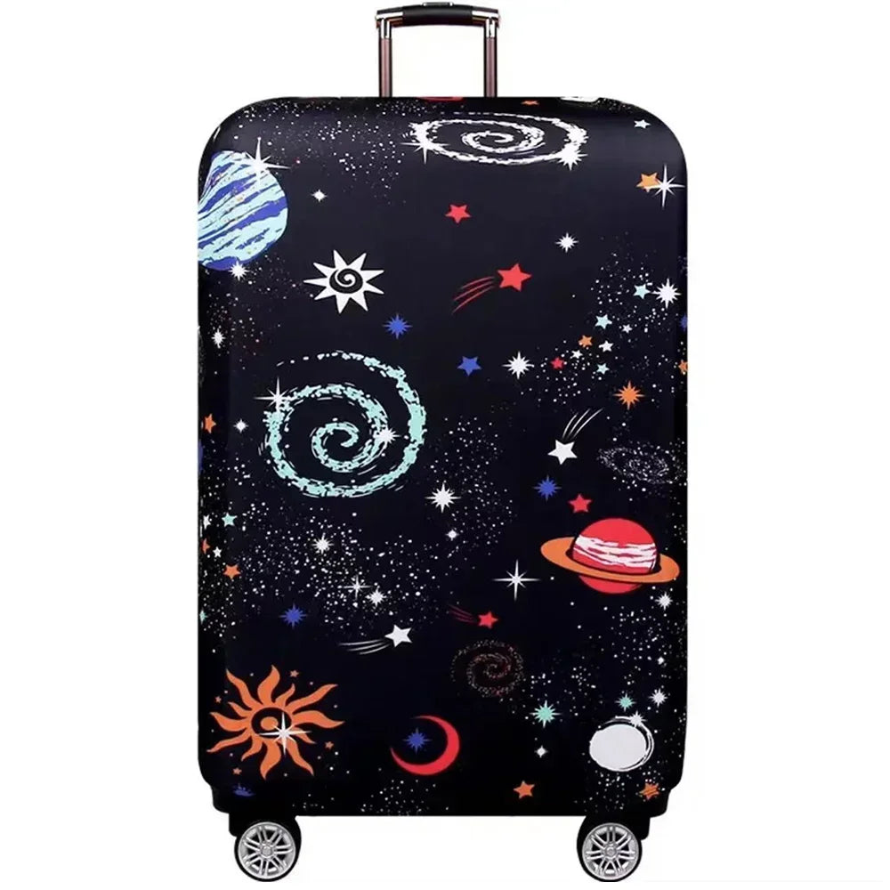 Stretch Luggage Cover Protector Elastic Fabric Fits Suitcases
