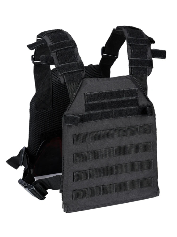 Tactical Plate Carrier Vest Molle System For Airsoft Training