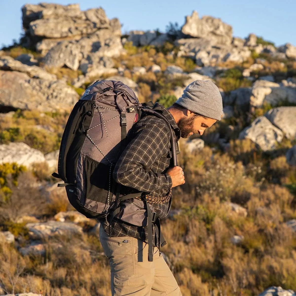 Naturehike Rock Outdoor Backpack Capacity Hiking Pack Rain Cover