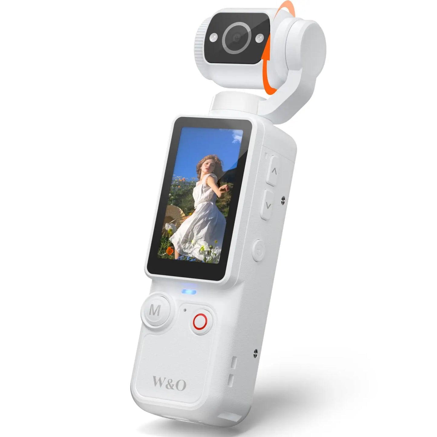 WO Portable 1MP Digital Camera 4K Video And 16X Zoom