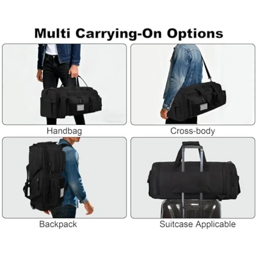 Tactical Duffle Bag Three In One Gym Backpack MOLLE