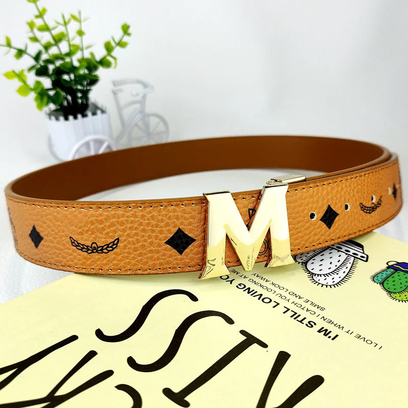 ZUANKUO Classic Genuine Leather Belt For Men And Women