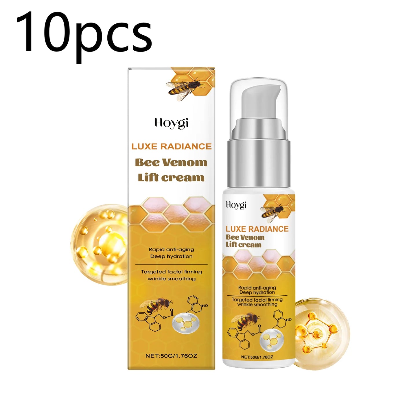 Hoygi Bee Venom Cream Instant Lifting Tightening And Wrinkle Reduction