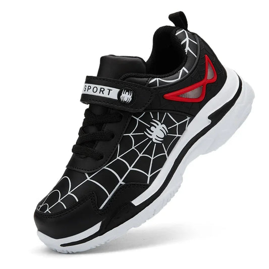 Breathable PU Leather Boys Casual Sports Sneakers For Kids