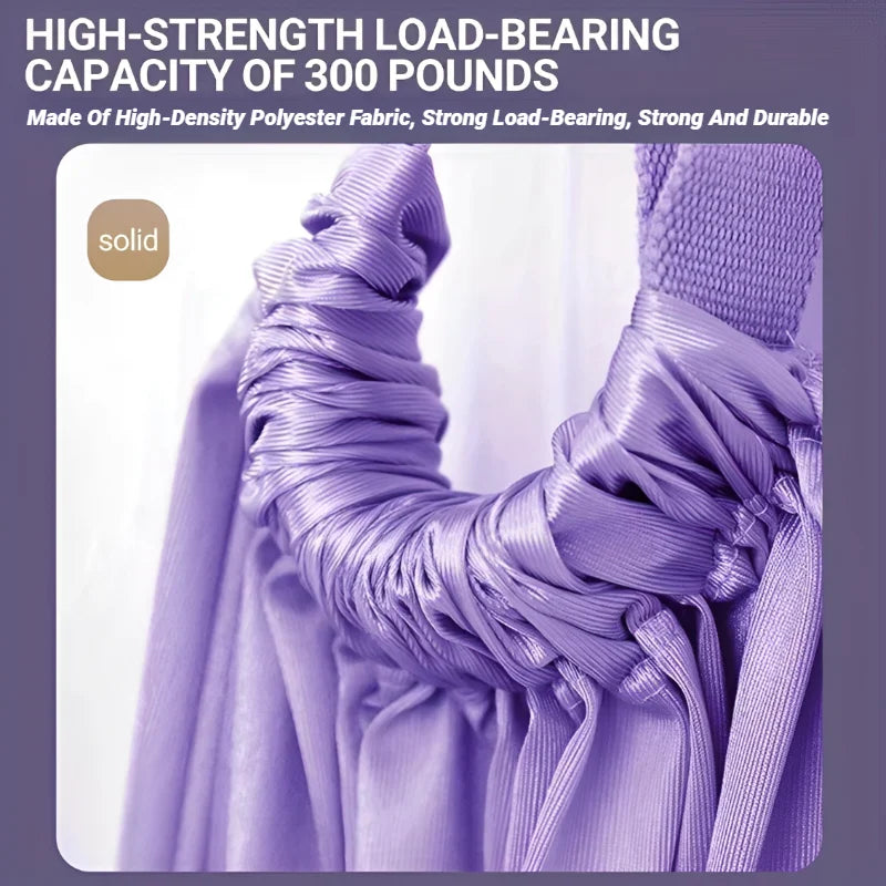 Adjustable Aerial Yoga Strap For Women Stretching And Inversions