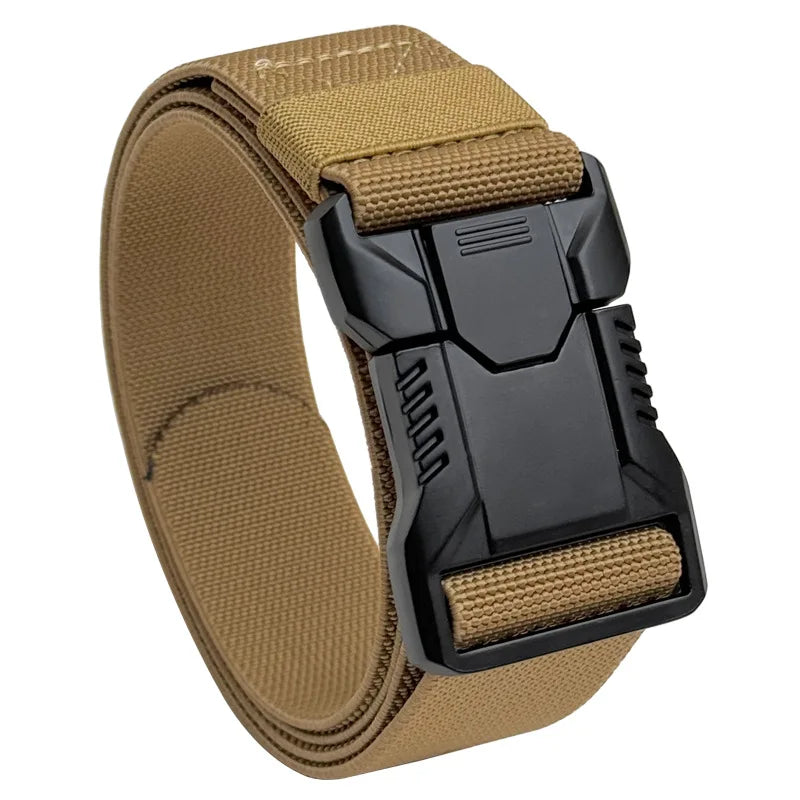 Canvas Tactical Belt Unisex Military Style for Outdoor Use