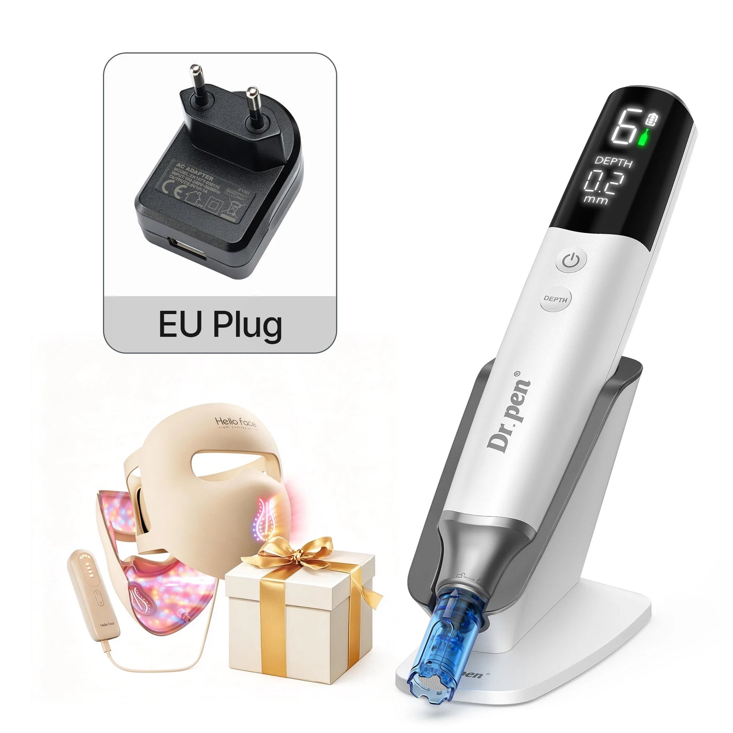 Hello Face DrPen M9 Microneedle Device With M300 LED Mask