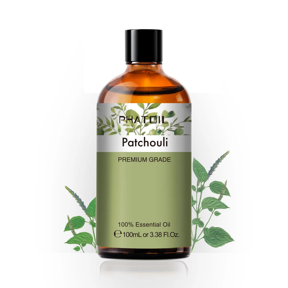 PHATOIL Pure Natural Essential Oils Set Rose Orange Lemon Lavender