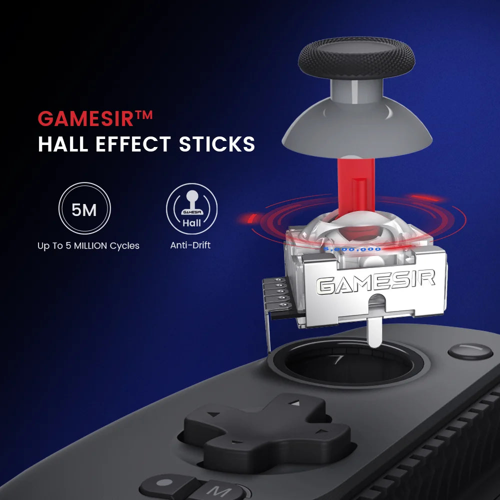 GameSir G8 Bluetooth Hall Effect Controller Wireless Gamepad For PC