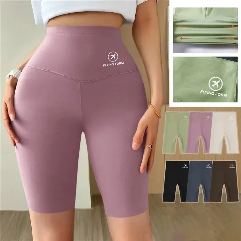 Women's Yoga Shorts High Waist Push Up Gym Fitness