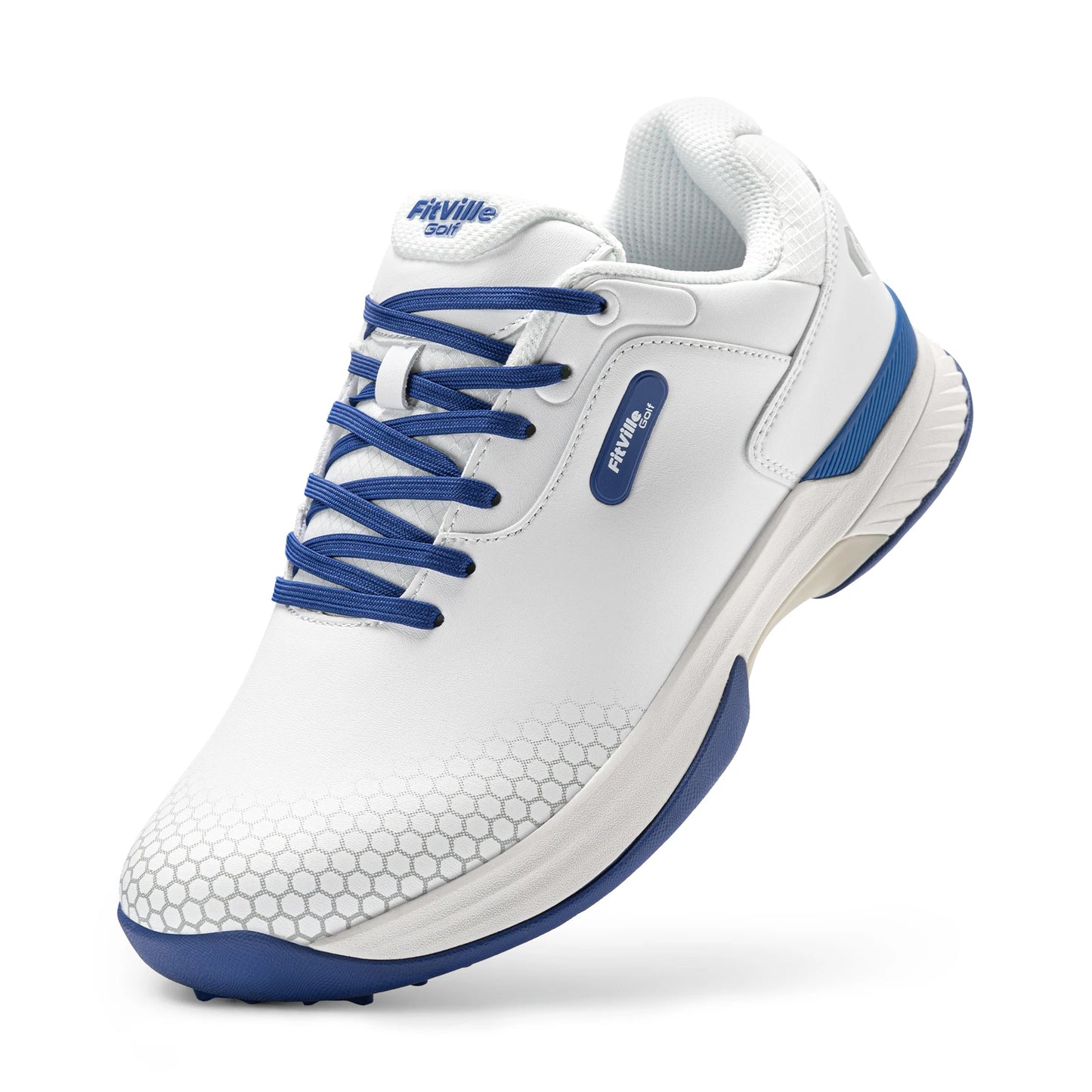 FitVille Wide Mens Golf Shoes Non Slip Comfort Swollen Feet