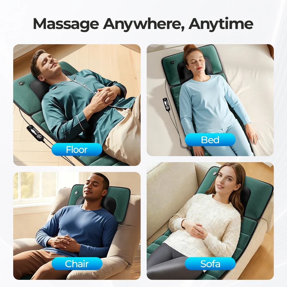 Homemassa Deep Tissue Full Body Massage Mat With Ten Motors