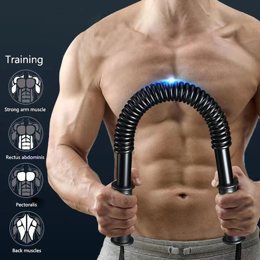 Spring Arm Strength Bar For Arm And Chest Training