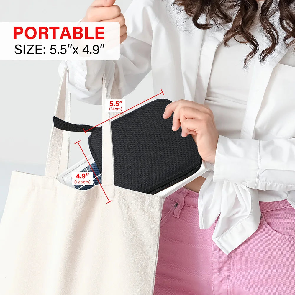 Portable Mini Canvas Sewing Kit For Travel And Emergency Repairs