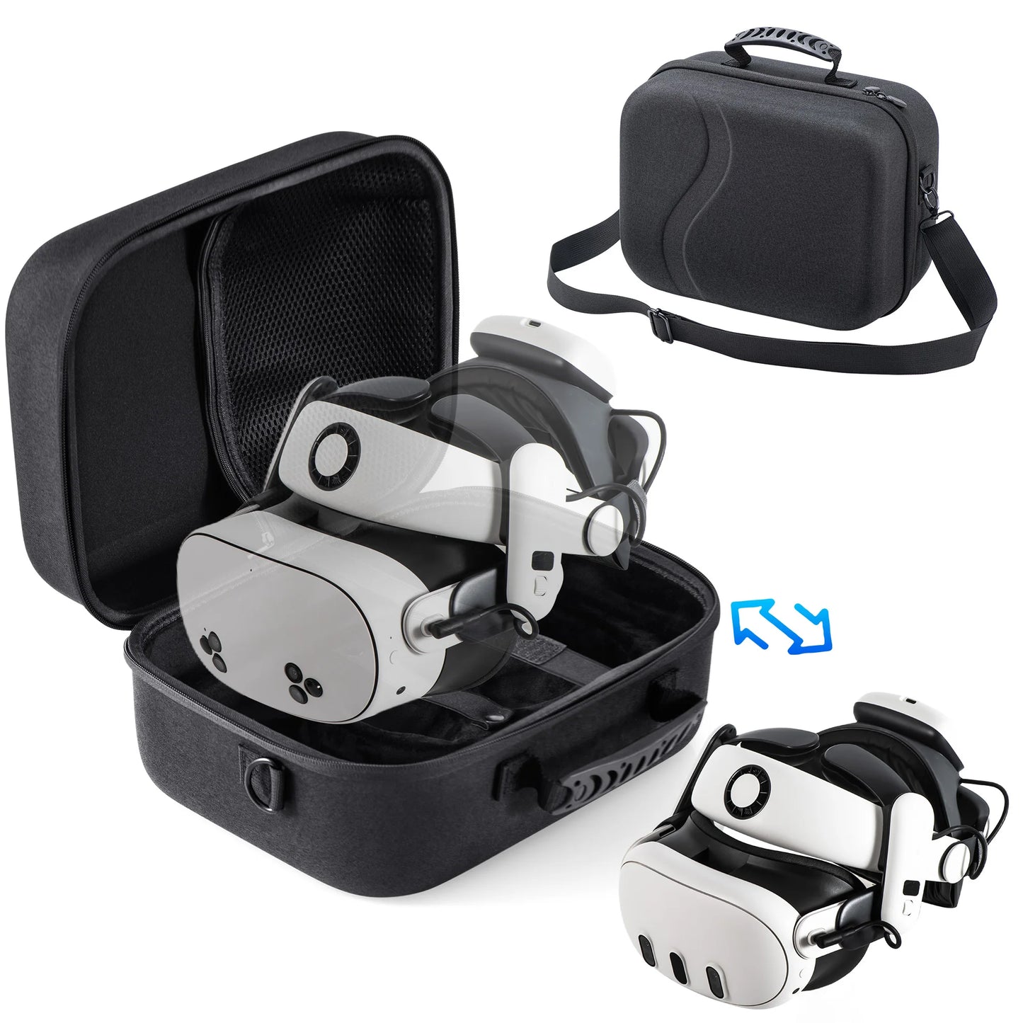 STARTRC Meta Quest 3 Large Carrying Case With Soft Lining
