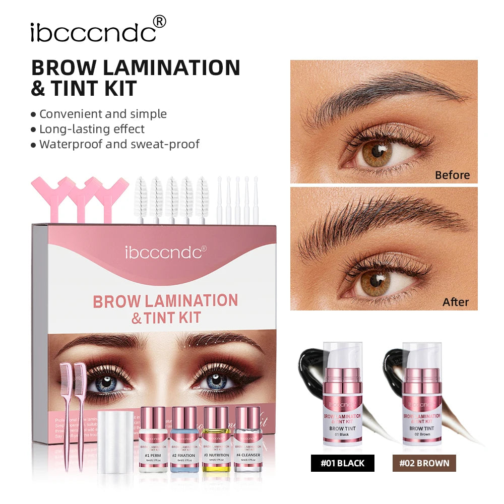 Ibcccndc Semi Permanent Lash Lift Kit Brow Lamination Dye