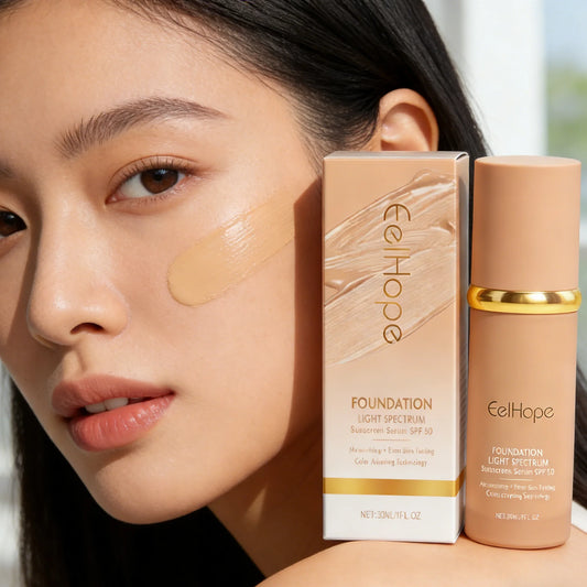 4-In-1 Liquid Foundation SPF 50 Matte Waterproof Coverage