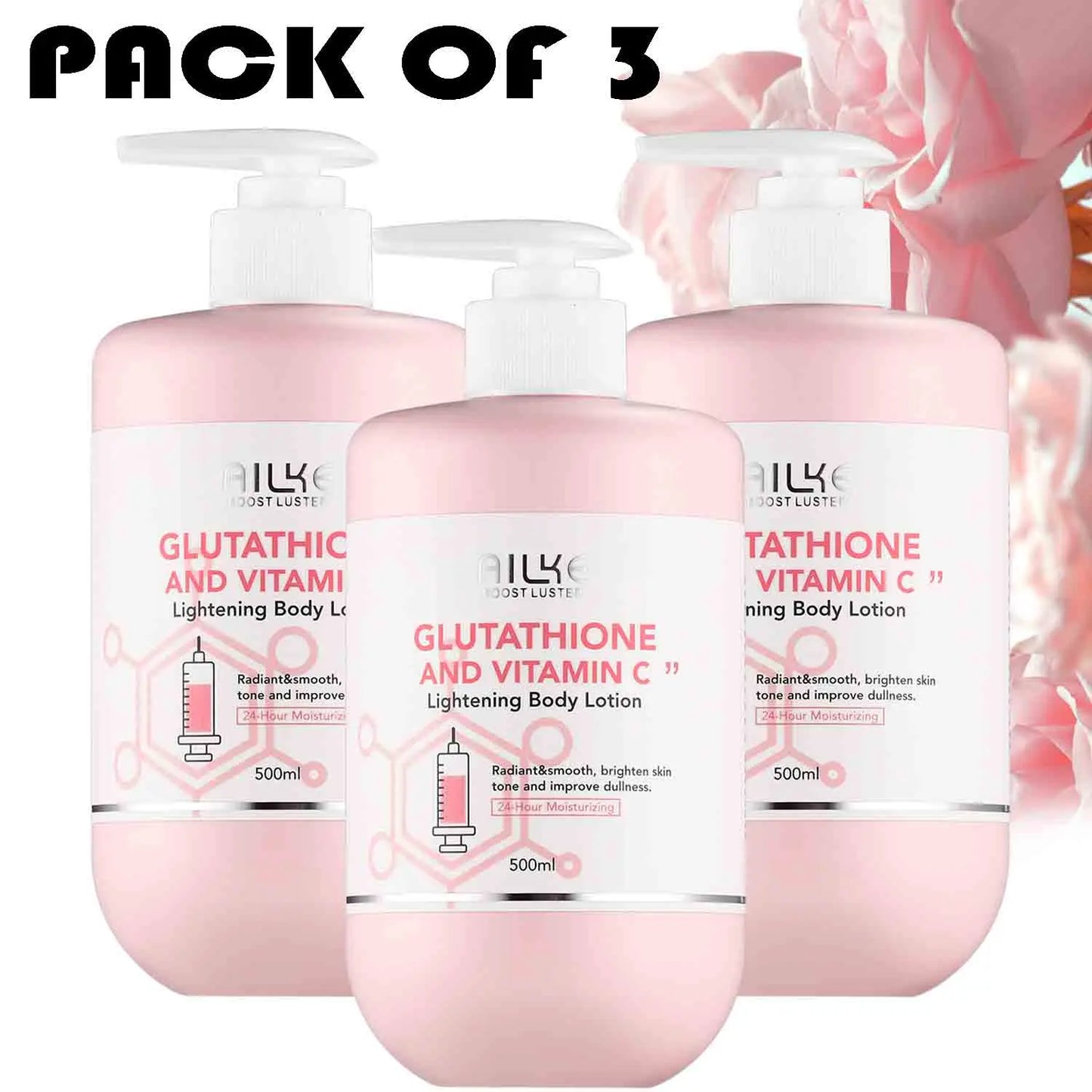 AILKE Vitamin C And Glutathione Brightening Body Lotion