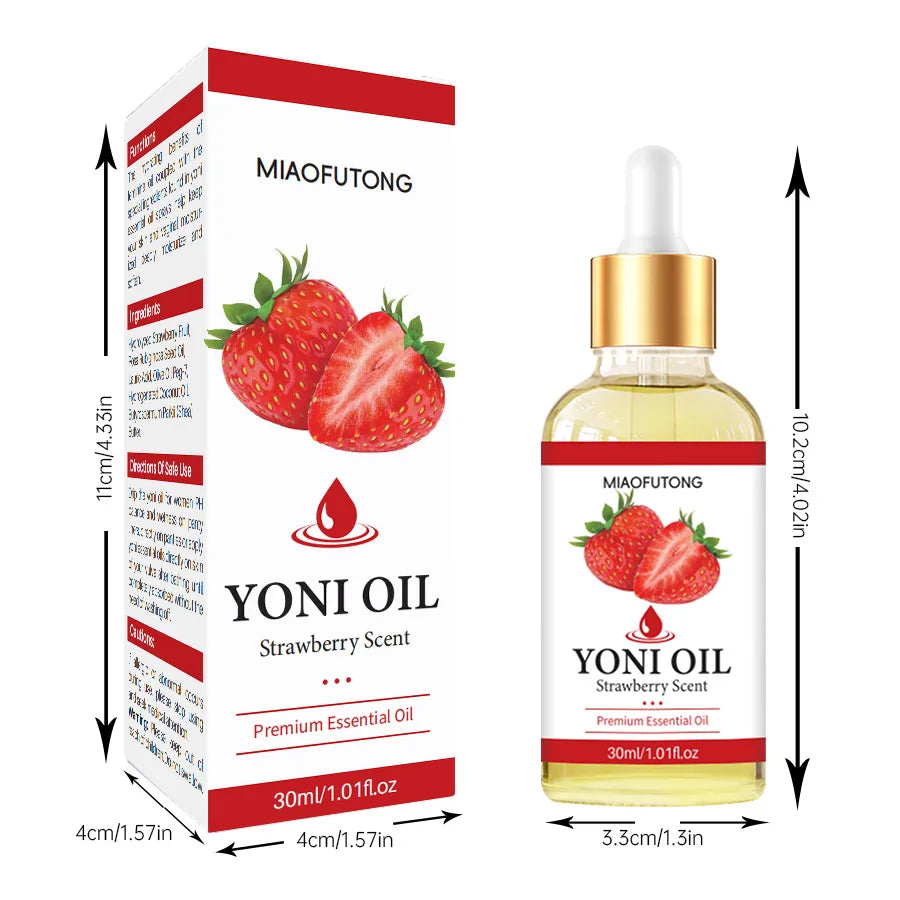 Private Care Intimate Oil Strawberry Fragrance For Daily Hydration