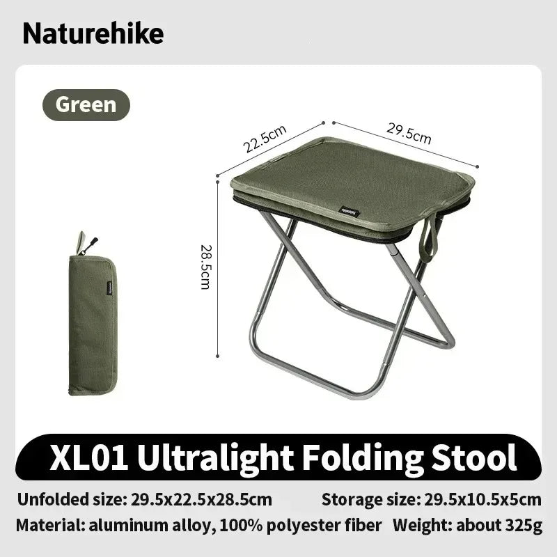 Naturehike Folding Stool Portable Lightweight Outdoor Travel Seat