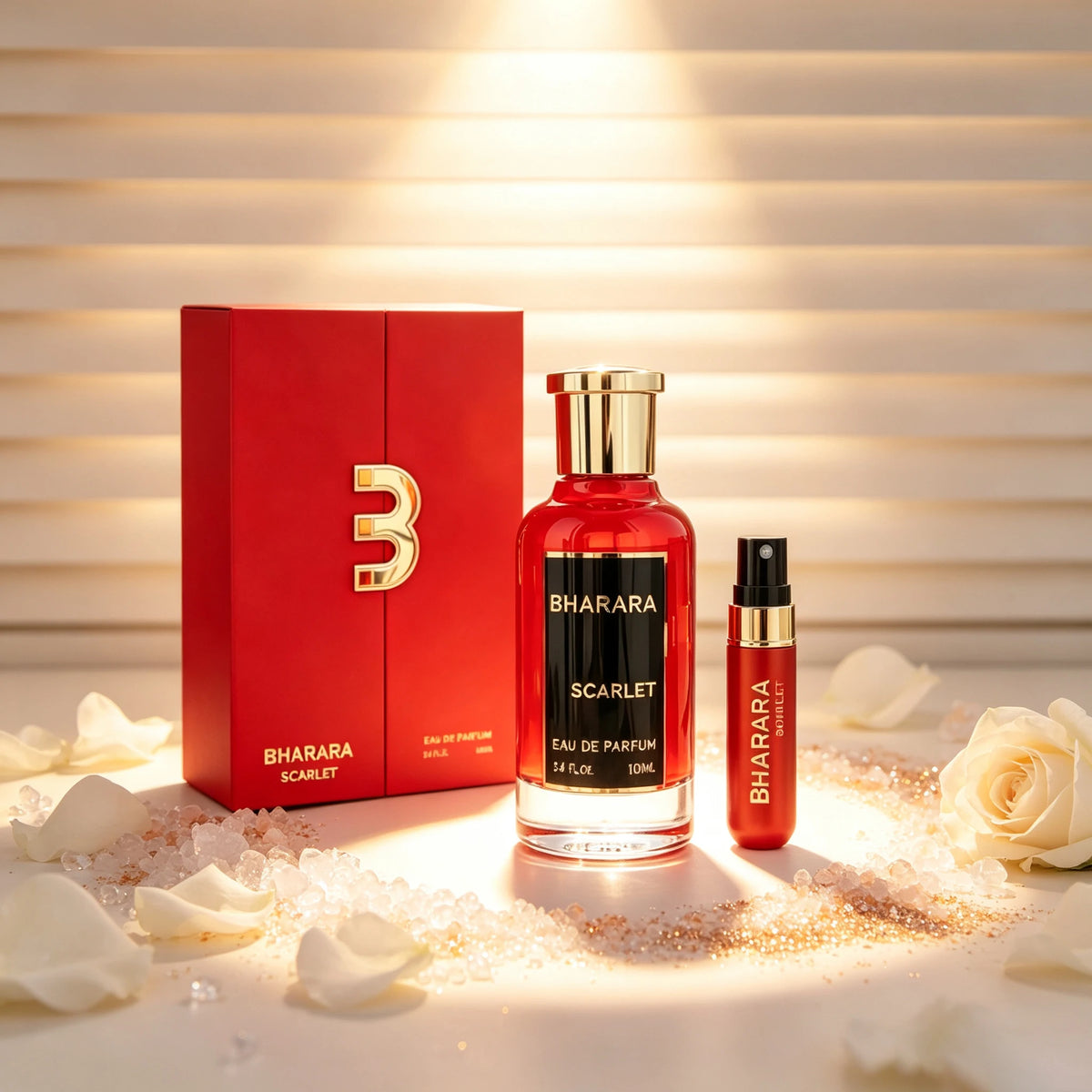 Al Haramain Scarlet Red Unisex Fruity Fragrance Gift Set