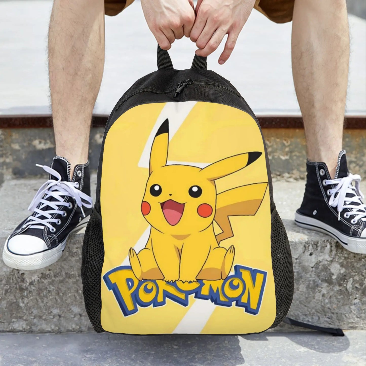 Bandai Pokemon Ita Bag Pikachu Backpack Kawaii Rucksack