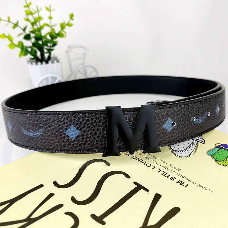 ZUANKUO Classic Genuine Leather Belt For Men And Women