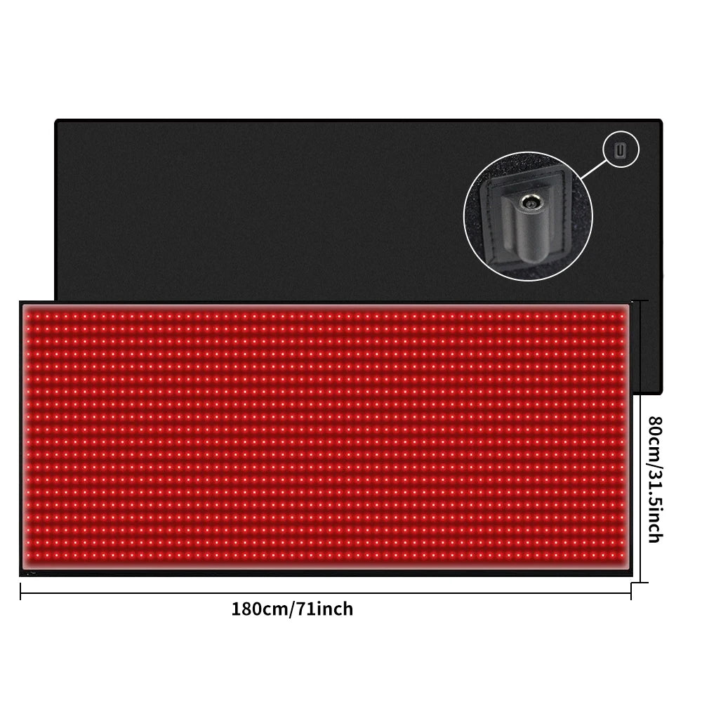 Full Body Red Light Therapy Mat Infrared LED Blanket