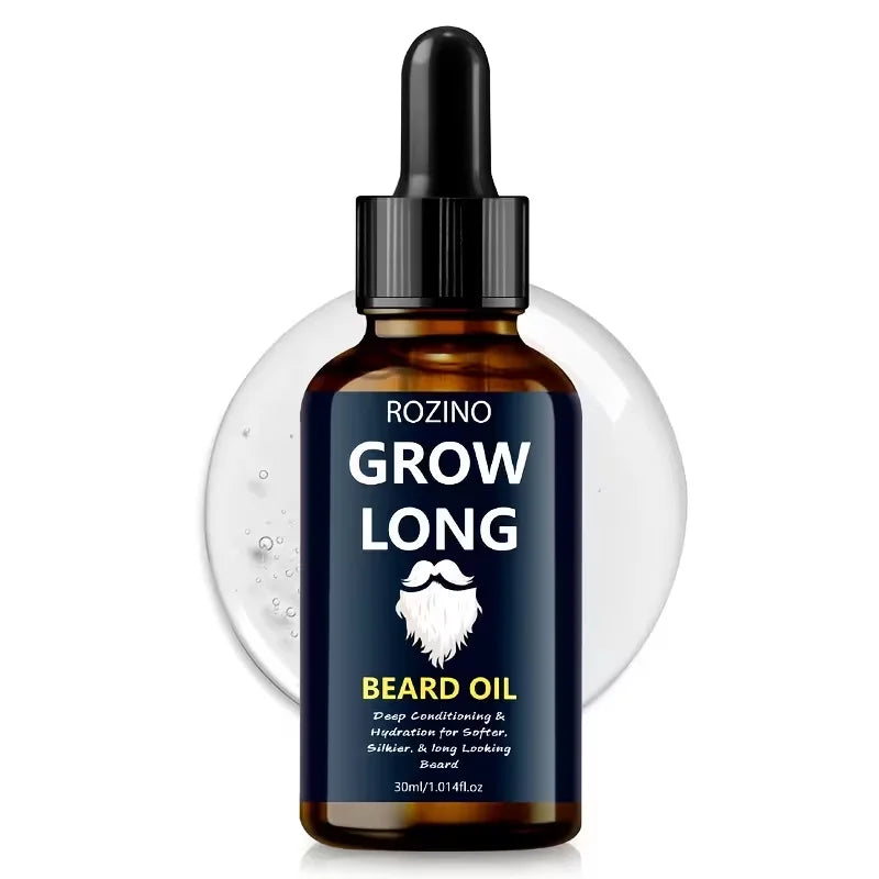 ROZINO Natural Beard Oil For Men With Jojoba And Glycerin