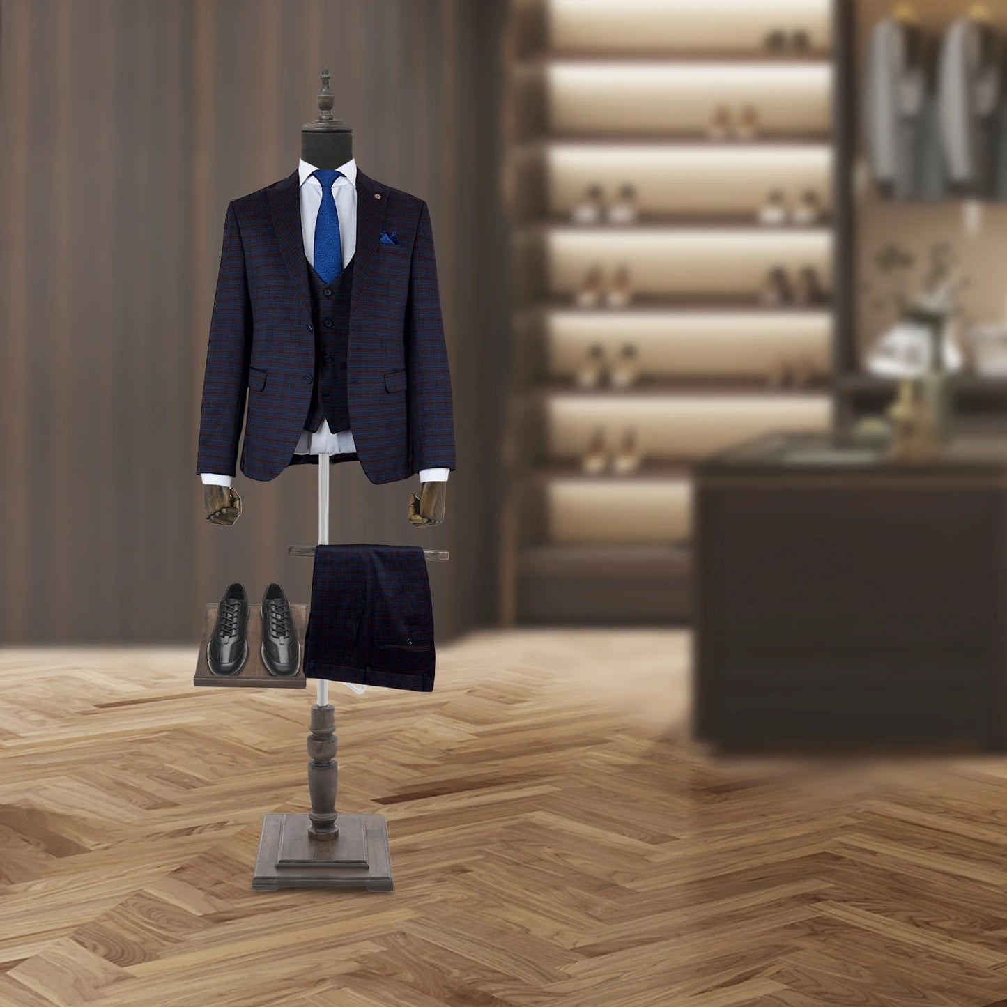 Male Adjustable Dress Form Torso For Clothing Retail Display
