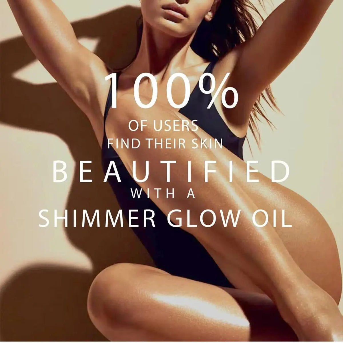 YOCITY Coconut Shimmer Body Oil For Radiant Moisturized Skin