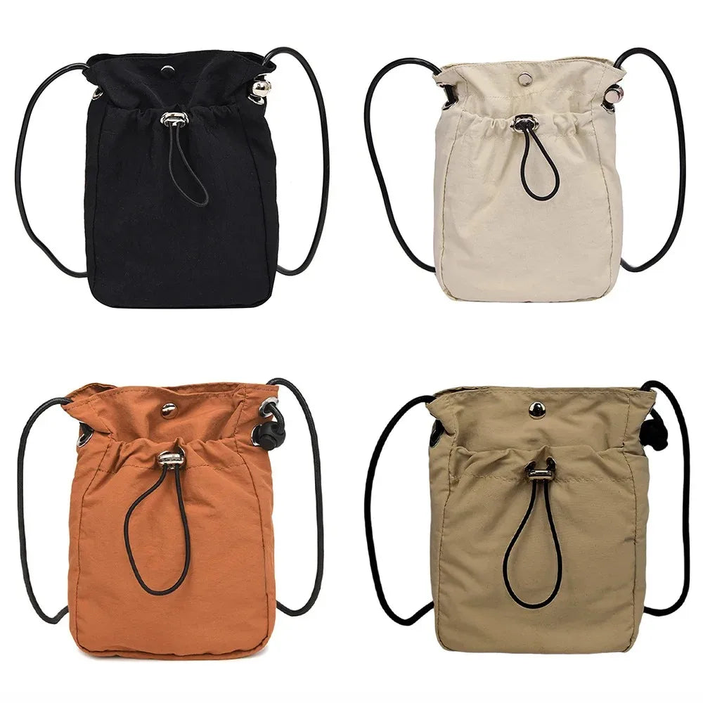 Nylon Crossbody Bag Soft Mini Phone Wallet Multifunctional