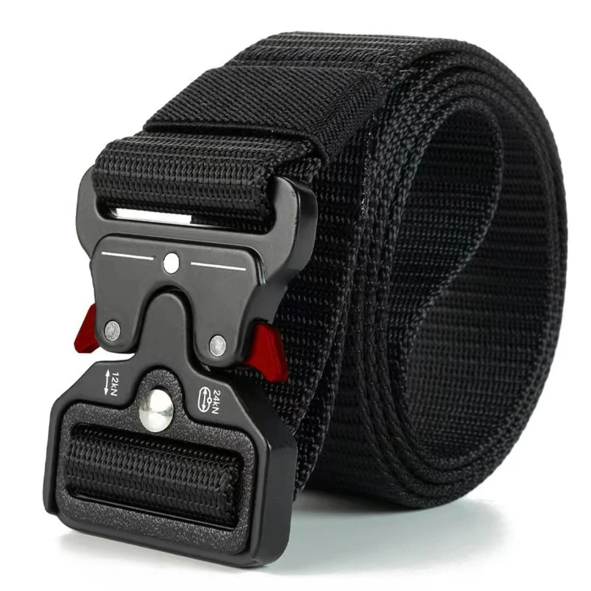 Canvas Tactical Belt Unisex Military Style for Outdoor Use