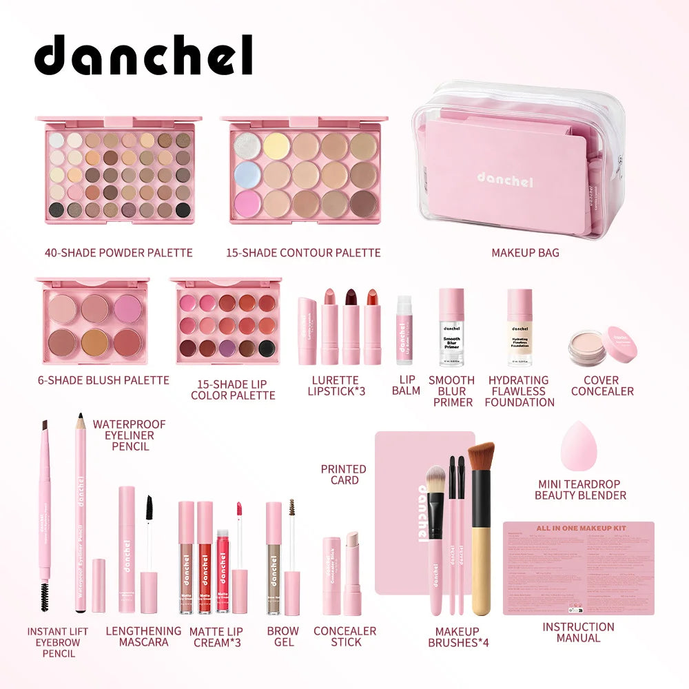 Ibcccndc All In One Makeup Kit Full Cosmetic Set Beginners