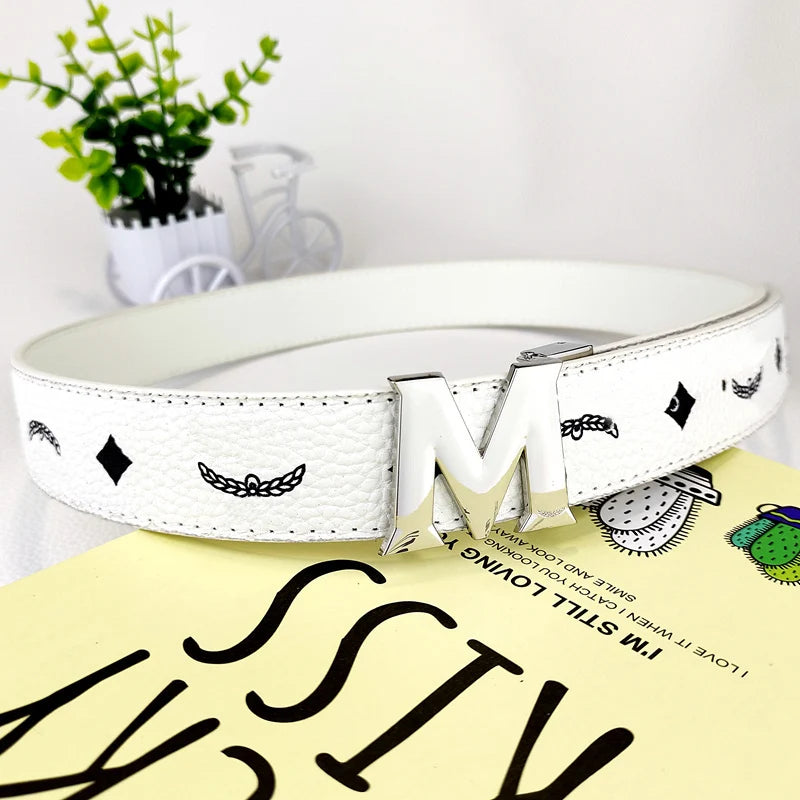 ZUANKUO Classic Genuine Leather Belt For Men And Women