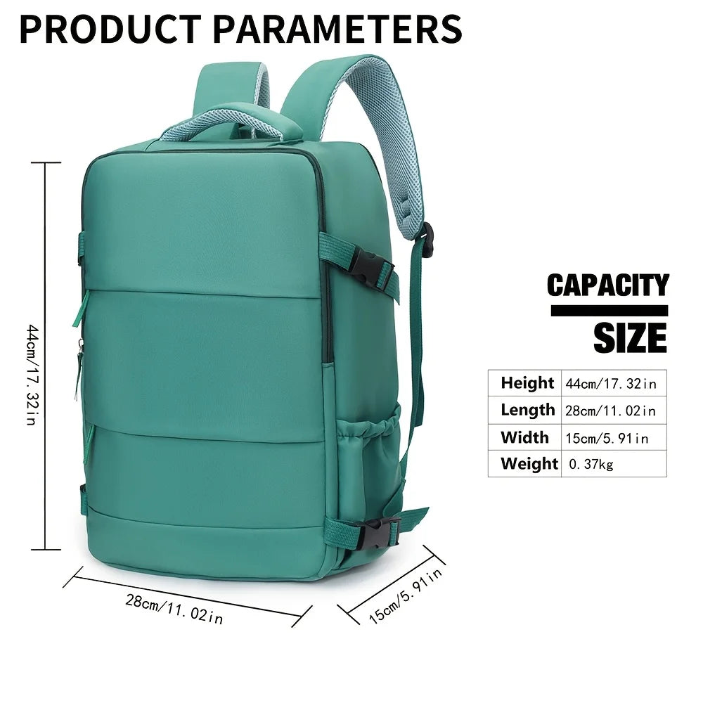 HuoHuo Lightweight Travel Backpack For Couples Unisex Large Capacity