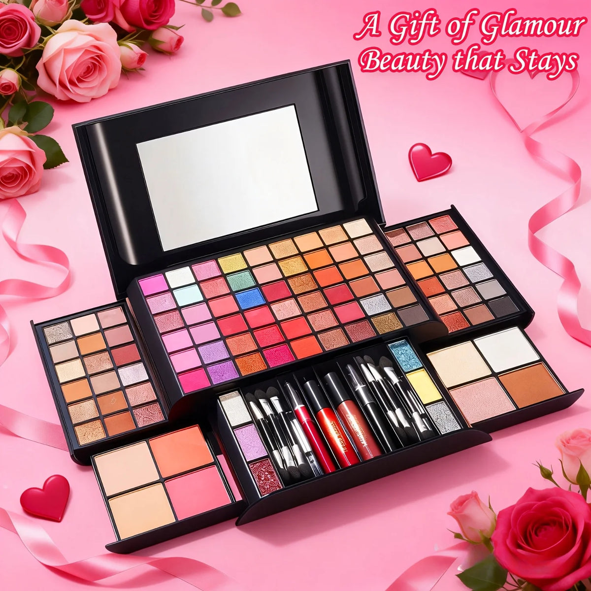 Complete All In One Makeup Set For Full Face Beauty