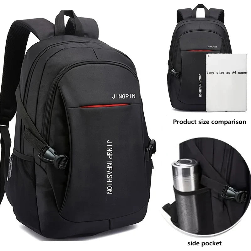 Oxford Waterproof Laptop Backpack Unisex Rucksack For Travel School Work