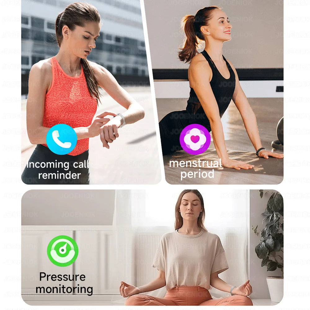 Waterproof Smart Band With Heart Rate Blood Oxygen Monitor