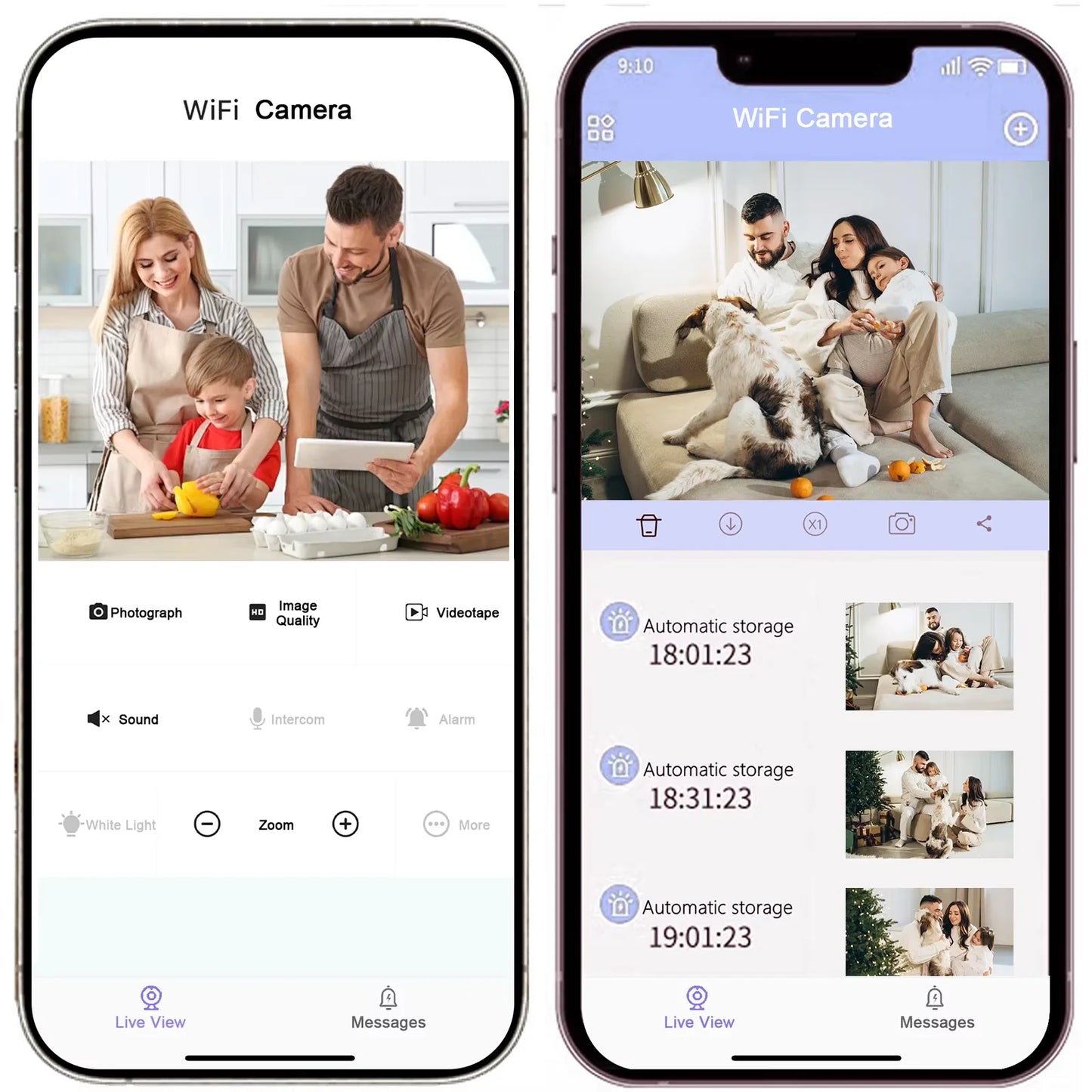 4K Wireless Surveillance Camera With Motion Detection And Cloud Storage
