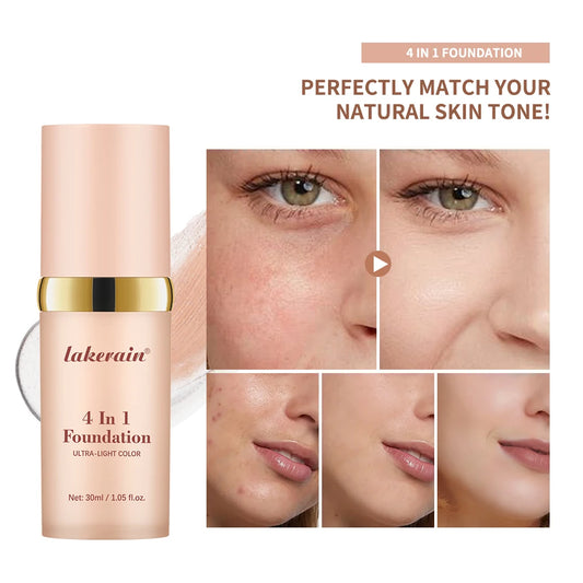 Ibcccndc 4In1 Color Changing Foundation Hydrating Full Coverage Primer