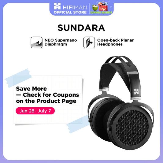HIFIMAN Sundara Open-Back Planar Magnetic Headphones