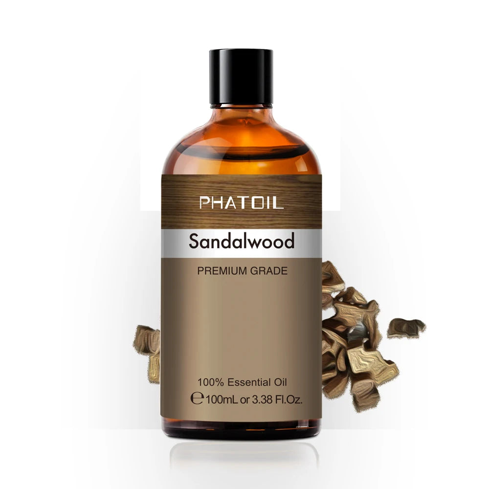 PHATOIL Pure Natural Essential Oils Set Rose Orange Lemon Lavender