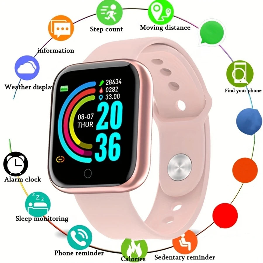 CHAONB Smartwatch For Men And Women Fitness Tracker Bluetooth