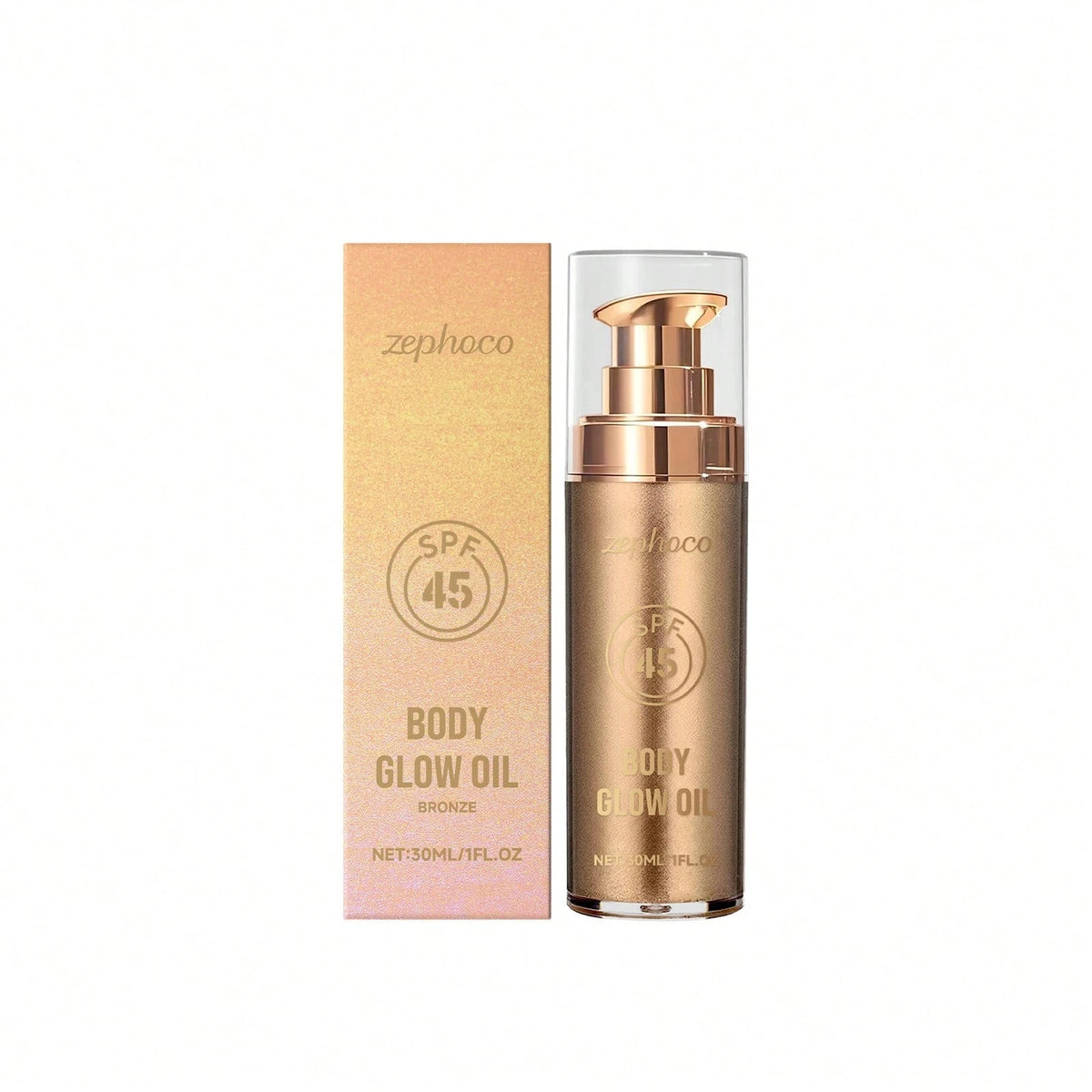 YOCITY Coconut Shimmer Body Oil For Radiant Moisturized Skin