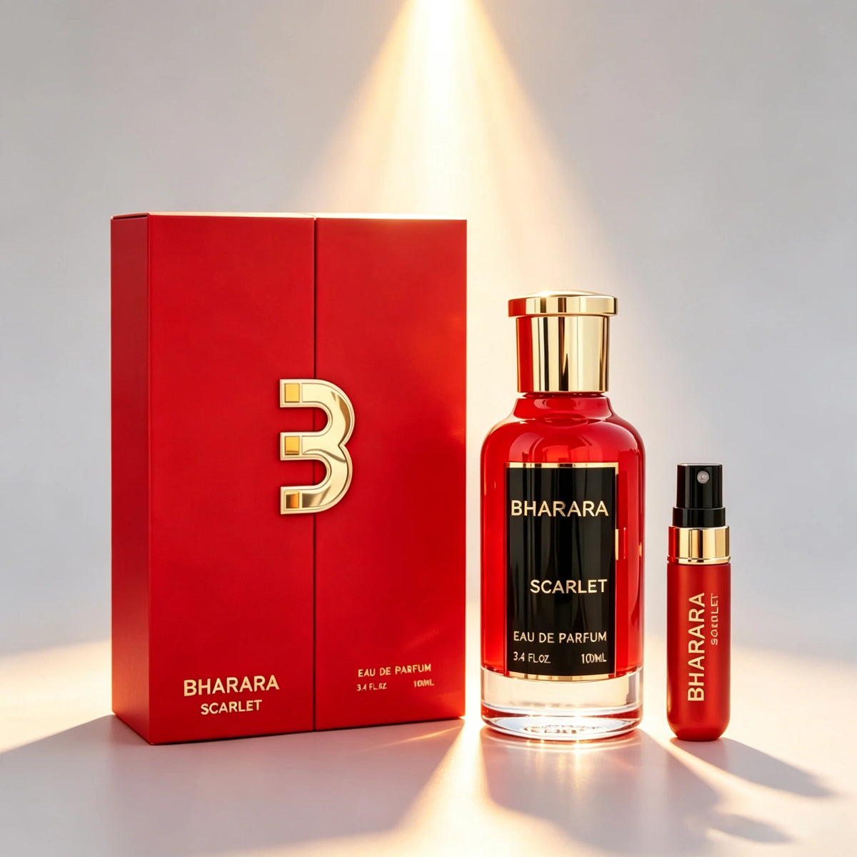 Al Haramain Scarlet Red Unisex Fruity Fragrance Gift Set