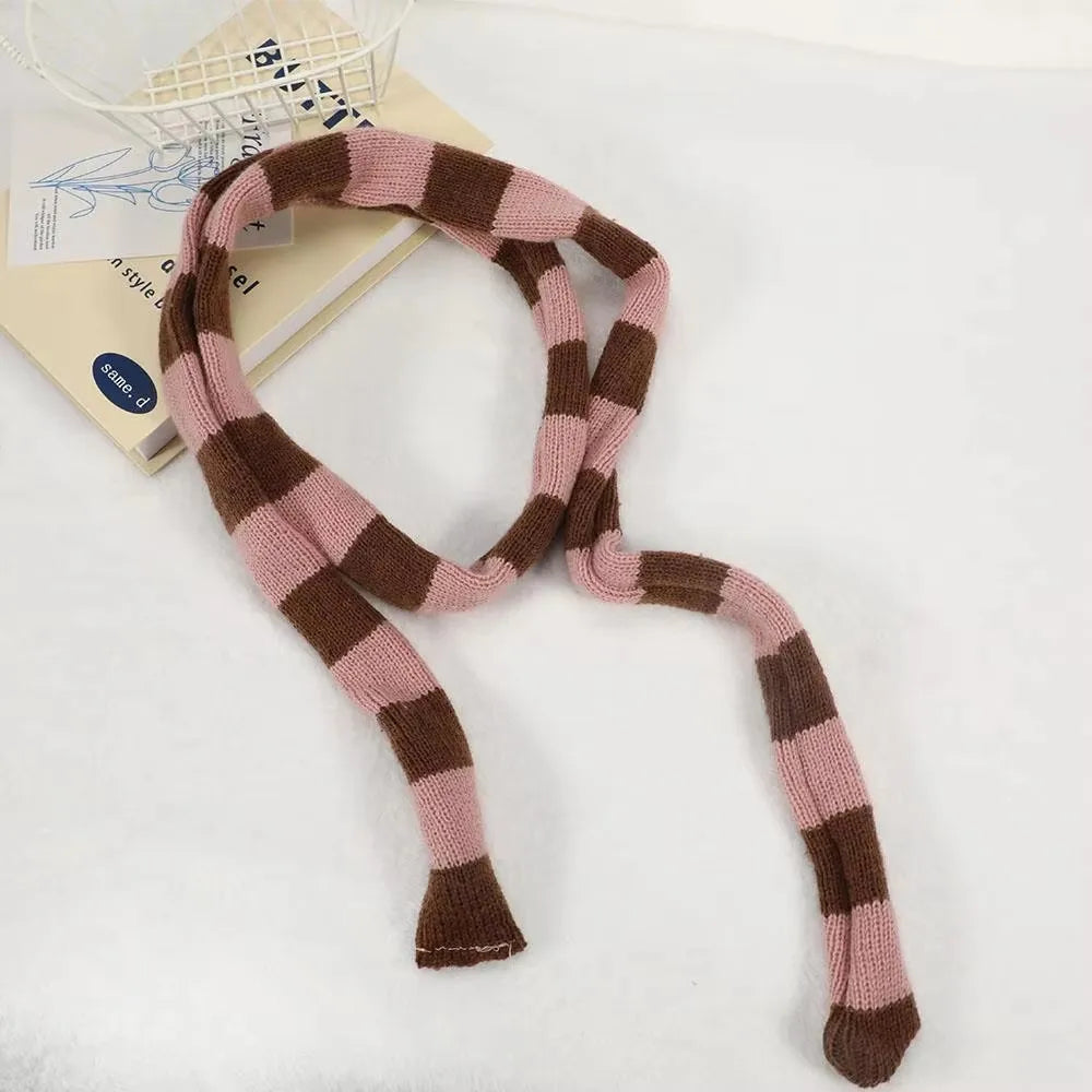 YJSFG HOUSE Harajuku Cotton Scarf Neckerchief Long Streetwear