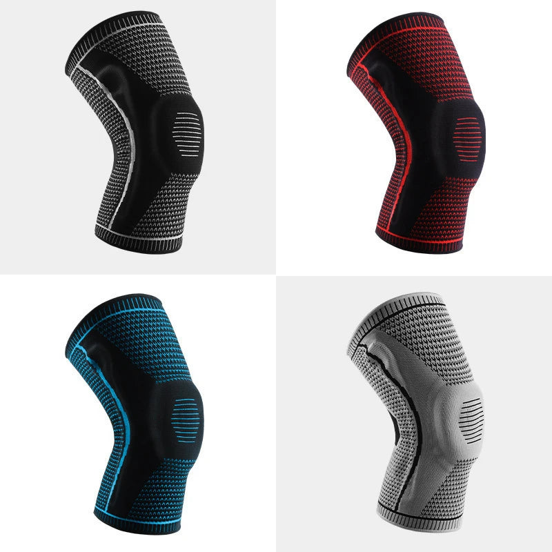 Outdoor Sports Knee Pads Knit For Basketball And Fitness
