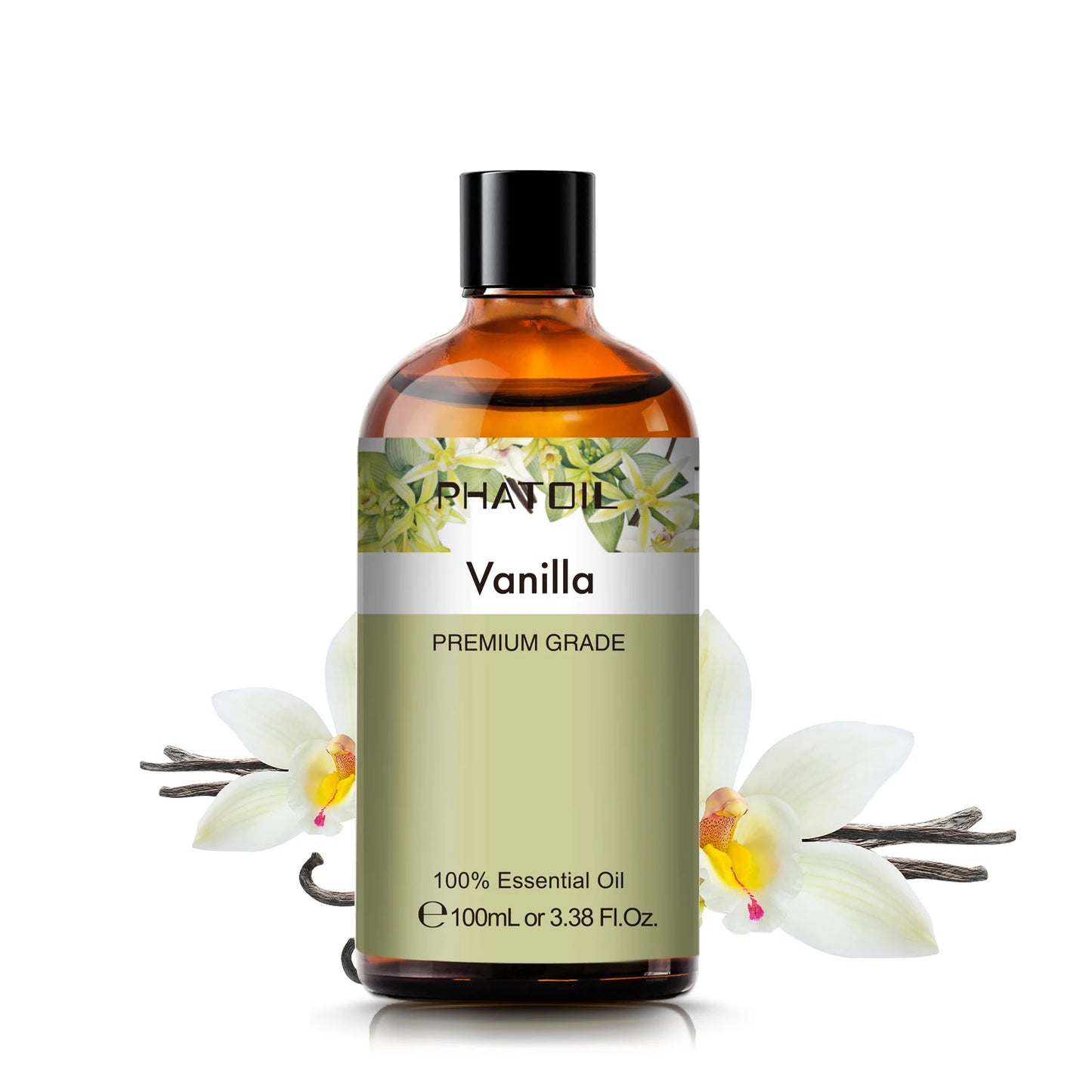PHATOIL Pure Natural Essential Oils Set Rose Orange Lemon Lavender